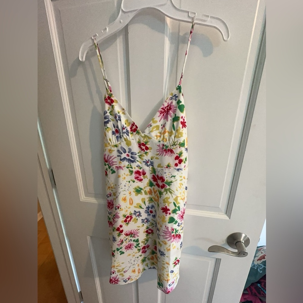 Floral mini dress Beginning Boutique